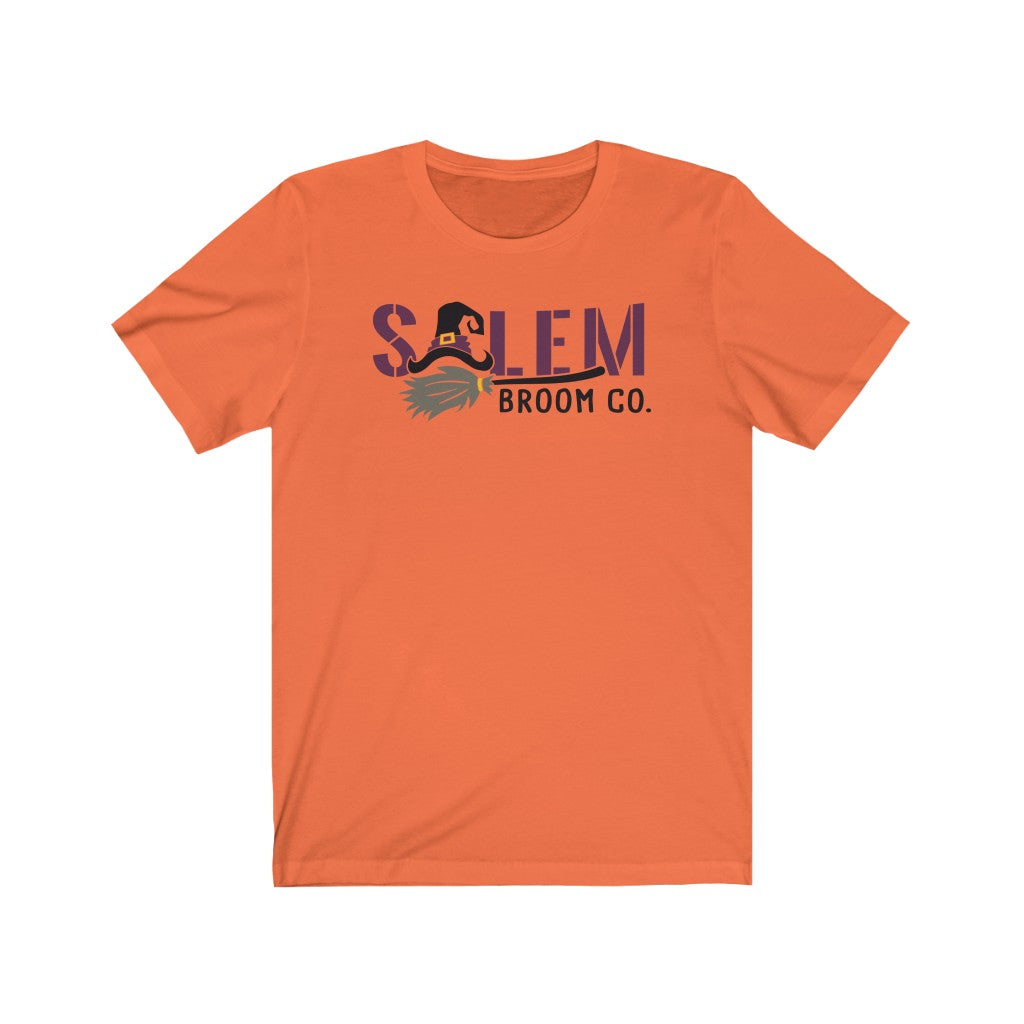 Salem Broom Co. Funny Halloween Witch Unisex T-shirt