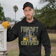Load image into Gallery viewer, Forklift Certified Hoodie: Show off Your Skills in Style!
