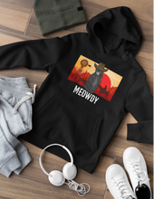Load image into Gallery viewer, Meowdy Texas Landscape Cowboy Cat Meme Hoodie
