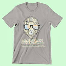Load image into Gallery viewer, Lion Lets Eat Kids, Punctuation Saves Lives, Kids&#39; T-Shirt - E.G. Supplies, LLC 
