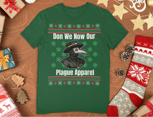 Plague Apparel Ugly Christmas Unisex Classic T-Shirt - E.G. Supplies, LLC 