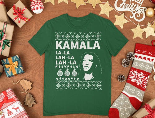 Kamala Harris Ugly Sweater Style Classic T-Shirt - E.G. Supplies, LLC 