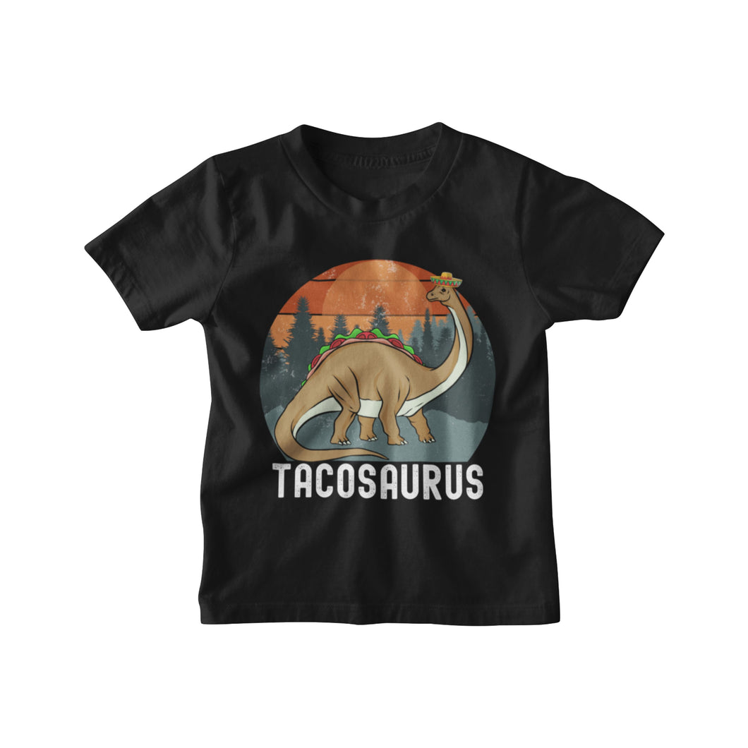 Tacosaurus Funny Taco Tuesday Dinosaur Kids' T-Shirt