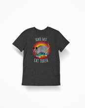 Load image into Gallery viewer, Skate Fast, Eat Trash Cute Opossum Meme Unisex Classic T-Shirt
