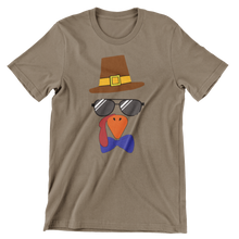Load image into Gallery viewer, Funny Thanksgiving 4 Turkey Face Unisex T-Shirt - E.G. Supplies, LLC 
