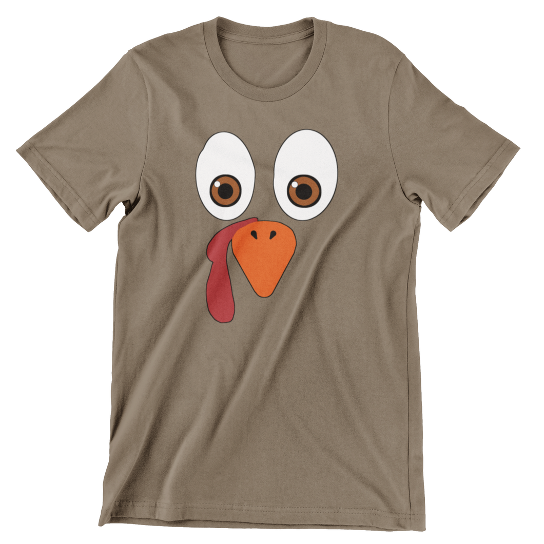 Turkey Face Unisex T-Shirt - E.G. Supplies, LLC 
