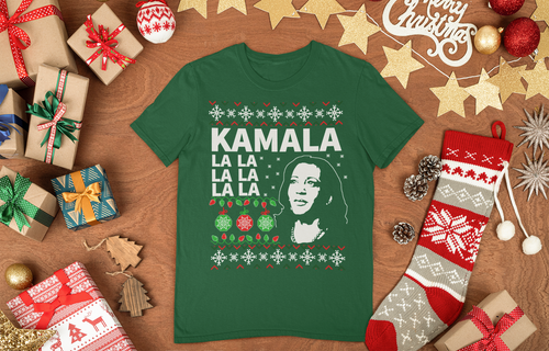 Couples Kamala Harris Ugly Sweater Unisex  T-Shirt - E.G. Supplies, LLC 