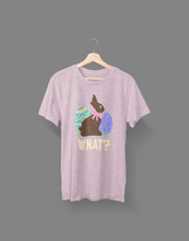 Load image into Gallery viewer, Funny Cute Chocolate Easter Bunny Unisex Heather Prism T-Shirt
