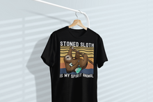 Load image into Gallery viewer, My Spirit Animal Funny Stoned Sloth Marijuana Cannabis Pot Unisex Classic T-Shirt
