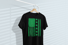 Load image into Gallery viewer, Irish American Flag Shamrock St. Patrick&#39;s Day Unisex Classic T-Shirt
