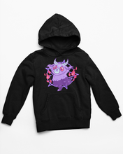 Load image into Gallery viewer, Pastel Goth Nu Goth Baby Baphomet Kawaii Purple Hoodie
