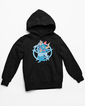 Load image into Gallery viewer, Pastel Goth Nu Goth Baby Baphomet Kawaii Air plane Hoodie
