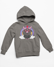 Load image into Gallery viewer, Pastel Goth Nu Goth Baby Baphomet Kawaii Clouds Hoodie
