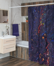 Load image into Gallery viewer, Purple Shower Curtain.
