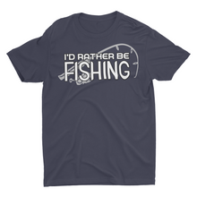 Load image into Gallery viewer, I&#39;d Rather Be Fishing Unisex Classic T-Shirt
