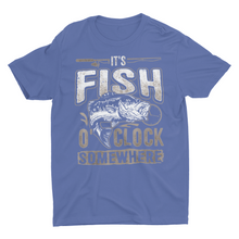 Load image into Gallery viewer, It&#39;s Fish O&#39; Clock Somewhere Funny Fishing Shirt
