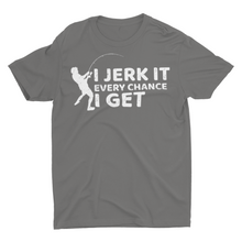 Load image into Gallery viewer, Funny Fishing Shirts, Fisherman with Fishing Pole, Fishing Rod
