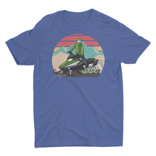 Load image into Gallery viewer, Retro Style Mountains and Snowmobile Unisex Classic T-Shirt
