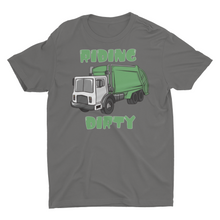 Load image into Gallery viewer, Recycling Trash Garbage Truck Riding Dirty Unisex Classic T-Shirt
