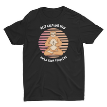 Load image into Gallery viewer, Cute Yoga Sloth Keep Calm and Stay Away From Problems  Unisex Classic T-Shirt
