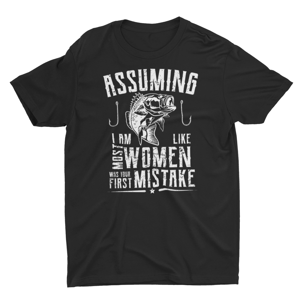 Woman Fishing Unisex T-Shirt