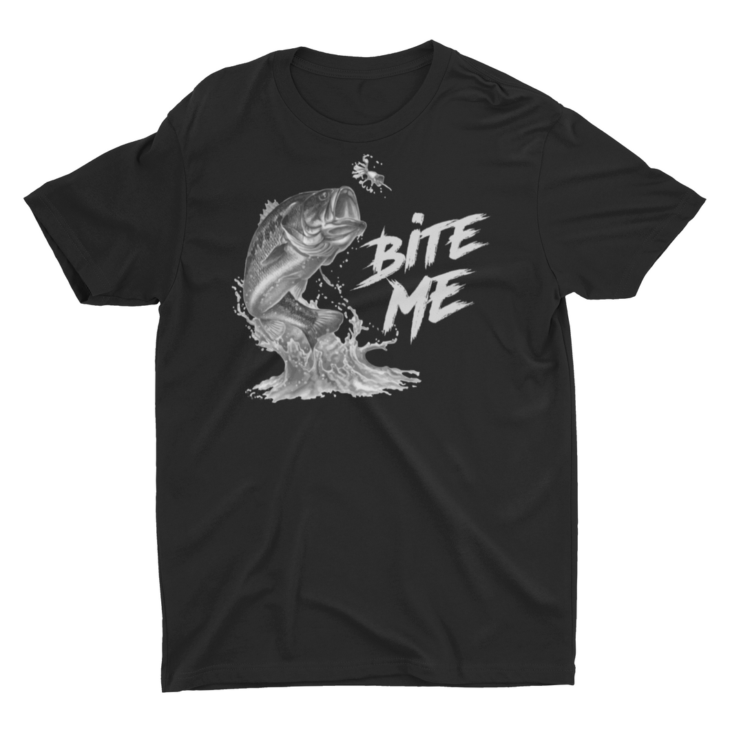 Bite Me Bass Fishing Unisex T-Shirt
