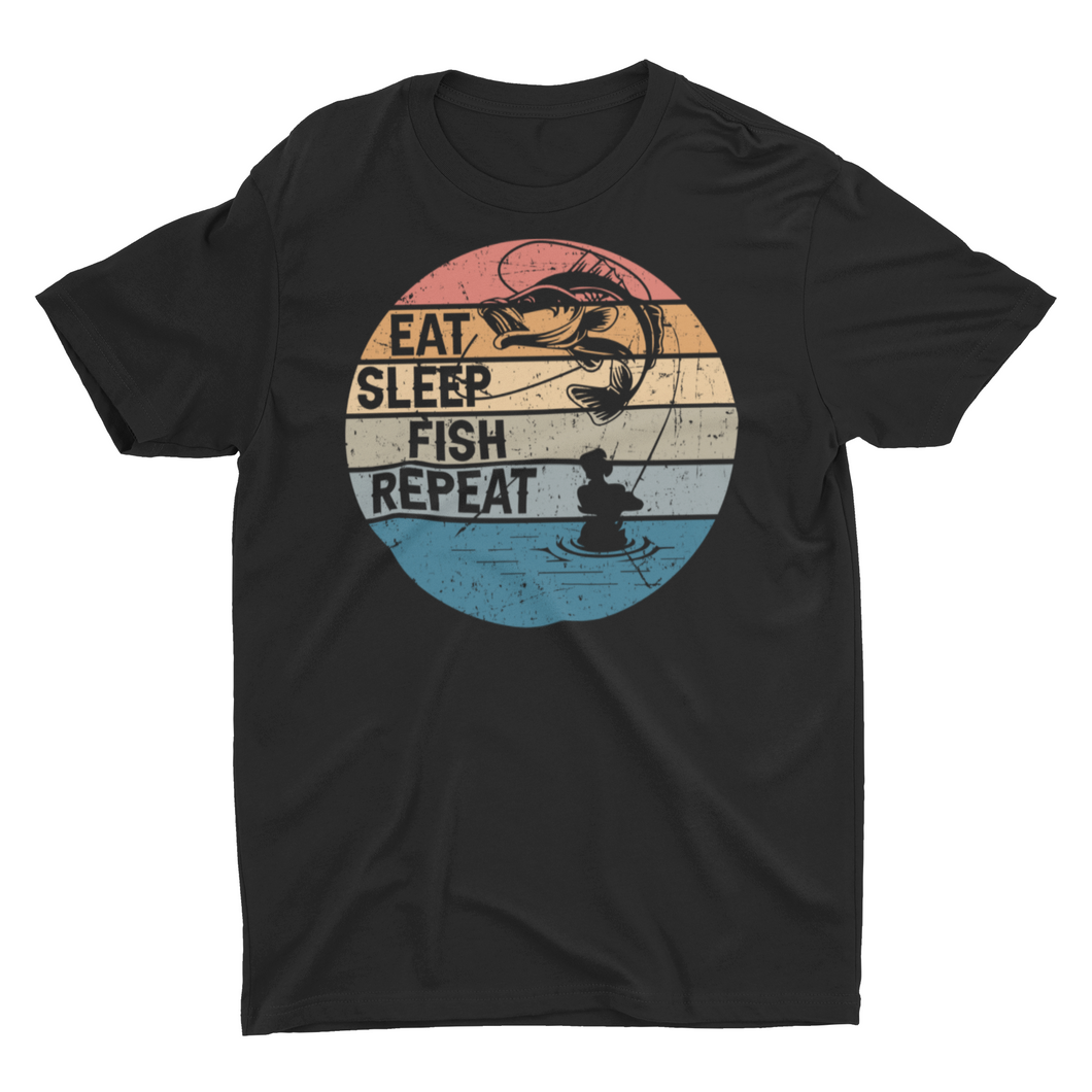 Eat, Sleep, Fish, Repeat Unisex T-Shirt