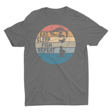 Load image into Gallery viewer, Eat, Sleep, Fish, Repeat Unisex T-Shirt
