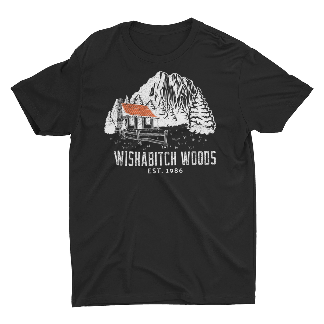 Wishabitch Woods EST 1986 Funny Unisex Classic T-Shirt