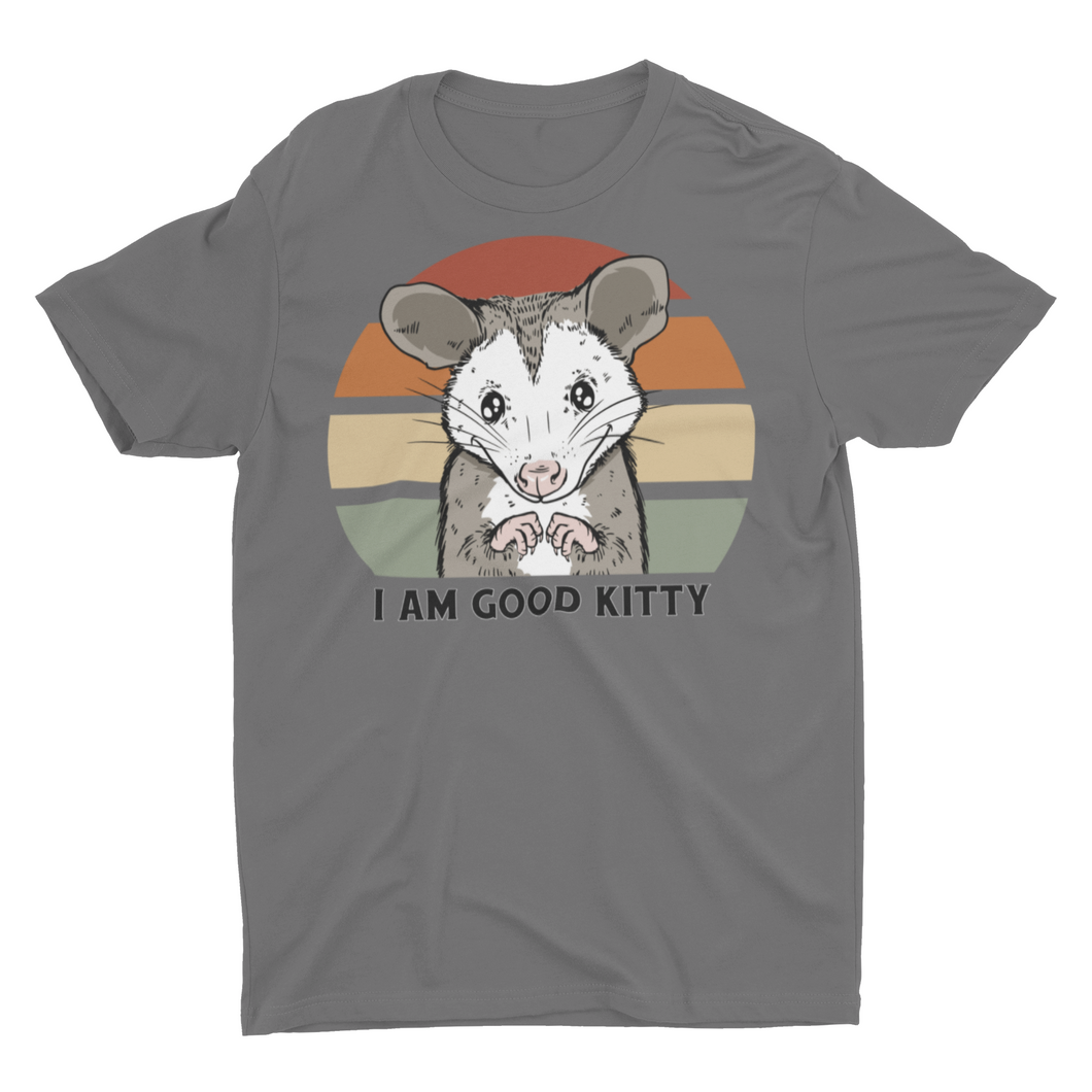 Opossum I Am Good Kitty  Unisex Classic T-Shirt