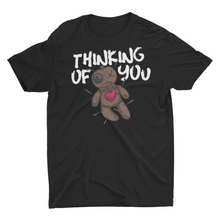 Load image into Gallery viewer, Funny Thinking of You Voodoo Doll Unisex T-Shirt

