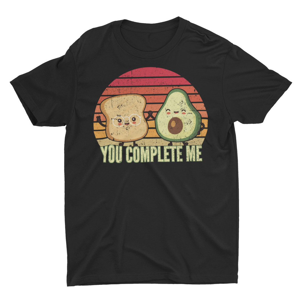 Avocado Toast You Complete Me Unisex Classic T-Shirt