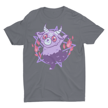 Load image into Gallery viewer, Pastel Goth Nu Goth Baby Baphomet Kawaii Purple Unisex T-Shirt
