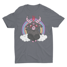 Load image into Gallery viewer, Pastel Goth Nu Goth Baby Baphomet Kawaii Clouds Unisex T-Shirt
