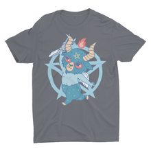 Load image into Gallery viewer, Pastel Goth Nu Goth Baby Baphomet Kawaii Air Plane Unisex T-Shirt

