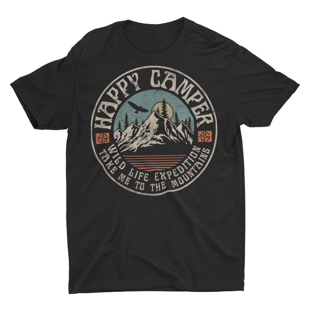 Happy Camper Take Me To The Mountains, Camping Shirt