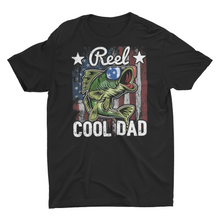 Load image into Gallery viewer, Reel Cool Dad Fishing Shirts for Dad
