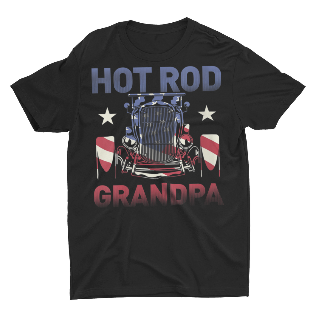 Hot Rod Grandpa Gift Classic Car Shirts