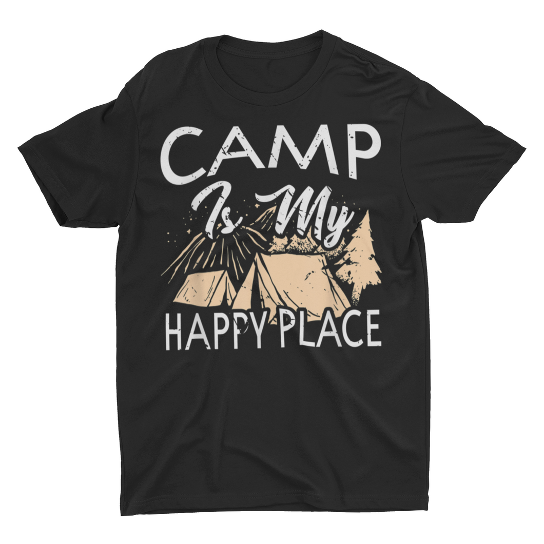Camp Is My Happy Place Campground Camping Shirts