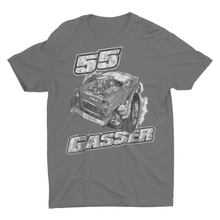 Load image into Gallery viewer, 1955 Gasser Drag Racing Car Guy Shirt
