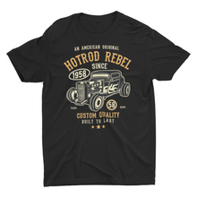 Load image into Gallery viewer, Hotrod Rebel American can Car Guy Shirt
