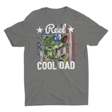 Load image into Gallery viewer, Reel Cool Dad Fishing Shirts for Dad
