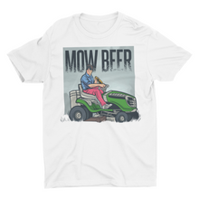 Load image into Gallery viewer, &quot;Mow Beer&quot; Lawn Mower Unisex T-Shirt
