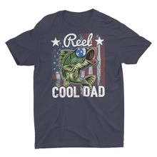 Load image into Gallery viewer, Reel Cool Dad Fishing Shirts for Dad
