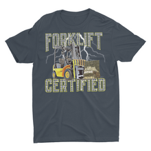 Load image into Gallery viewer, Forklift Certified Shirt Unisex Heavy Cotton Tee
