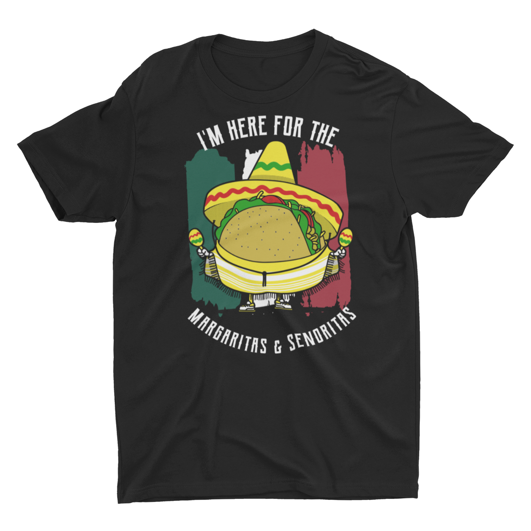 Mexican Taco Cinco De Mayo Margaritas and Senoritas Unisex Classic T-Shirt