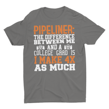 Load image into Gallery viewer, Sarcastic Funny Pipeline Worker Pipeline Shirt

