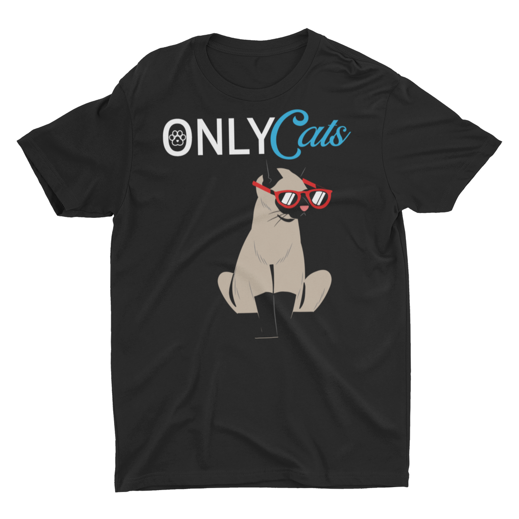 Funny Only Cats Cat Owner Adult Fans Meme Shirts