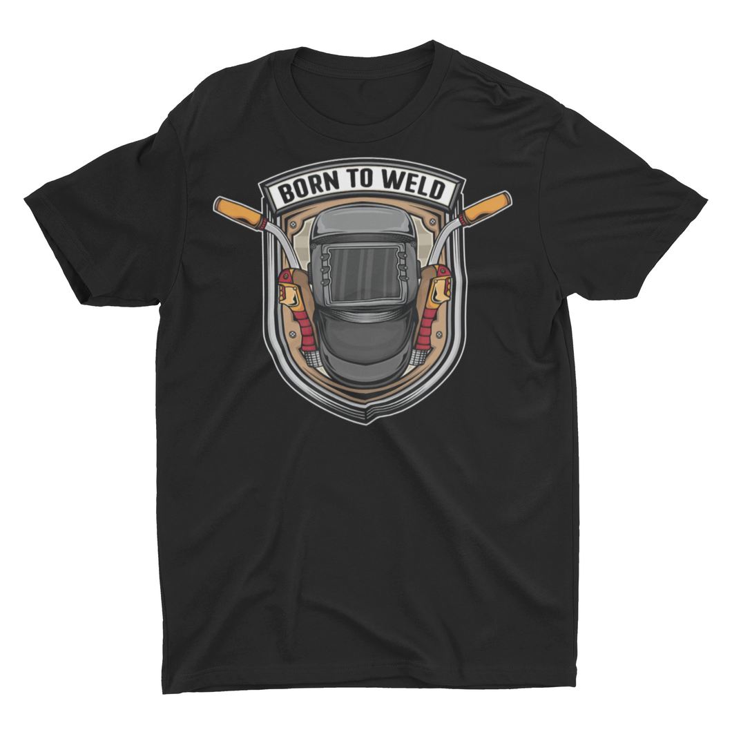 Born to Weld Welding Hood Unisex Classic T-Shirt