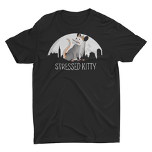 Load image into Gallery viewer, Stressed Kitty Opossum Meme Unisex Classic T-Shirt
